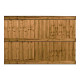 Brown 6FT x 4FT Closeboard Fence Panel