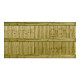 Green 6FT x 3FT Closeboard Fence Panel
