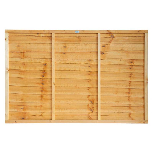 Golden Brown 6FT x 4FT Lap Fence Panel